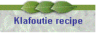 Klafoutie recipe